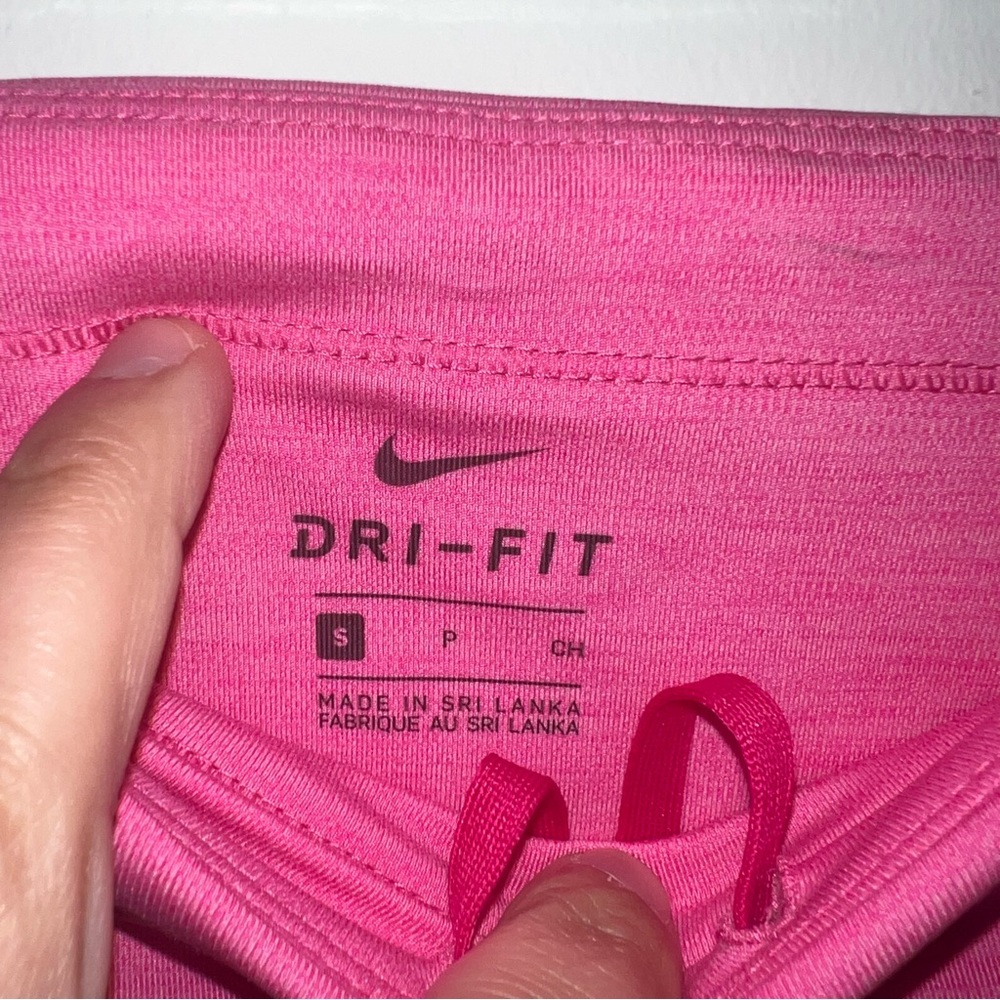 Nike Women’s Small Pink Capri Epic Fast Leggings Training Dri-Fit NWT Pockets - Picture 8 of 11